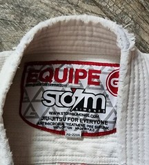 Equipe Storm JiuJitsu Gi Boys Y4 Martial Arts 100% Cotton