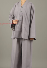 Cotton Meditation Buddhist Monk Clothing Sets Kung Fu Tai Chi Shaolin Uniforms