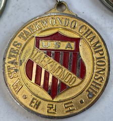 Tae Kwon Do Medal Lot Bae’s Karate Academy USA VA States Championship 80B13