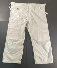 MIZUNO Karate Gi Uniform Fill set With Belt Made In Pakistan￼ 140cm White