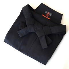 Japanese Hakama Bokuto Classic for Aikido Kendo Jiu Jiutsu (Black)