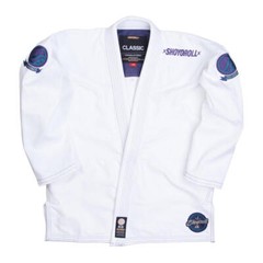 Shoyoroll Jiu Jitsu Uniform Comp Standard XV Q4 BJJ 450 GSM White With Bag