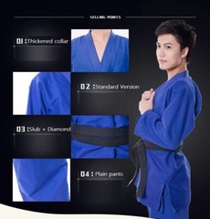Judo uniform Judo Judo GI Uniform 100% cotton adult children judo training unifo