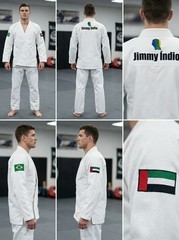 Brazilian Jiu Jitsu Gi BJJ Kimono Grappling MMA Training Uniform