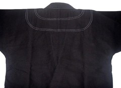 Black BJJ Gi Uniform Brazilian Jiu Jitsu Kimono Judo Training Suit w/ free Belt