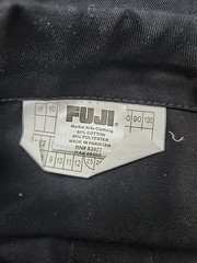 NEW Fugi Sports All Around Brazilian Jui-Jitsu Gi-black Size A1