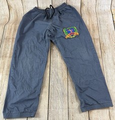 Jiu Jitsu BJJ Gi Pants Grey Size M4 Youth Kids