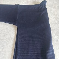 Japanese Kendo Wear Crown Kanmuri Size 2L Navy Blue Martial Arts Gi