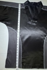 Century Set Competition karate uniform unisex size Adult Small Black and Grey