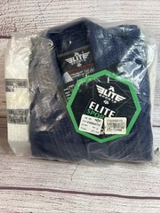Elite Blue Jiu Jitsu BJJ Gi Size F0 With White Belt