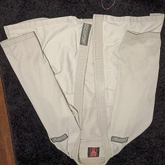 Break Point White Jiu-Jitsu Gi Uniform set a2 Jacket & Pants Adult Unisex Size 1