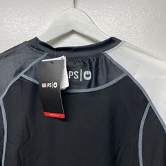 GR1PS Athletics Longsleeve Arte Suave Rashguard XL Black/White New w Tag