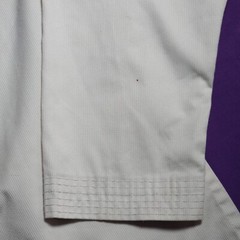 Adidas Gi Top Shirt World Taekwondo Federation Uniform 140cm White