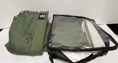 Zafco Green Jiu Jitsu BJJ Gi Size K-0 Boys Girls White Belt New In Bag