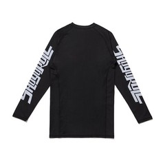 Shoyoroll Carbon Competitor Rash Guard LS & Training Fitted Shorts Set Jiu Jitsu
