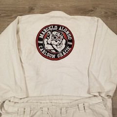 Moya Brand Jiu Jitsu MMA Full Gi Kimono Size A2 Marcelo Alonzo Carlson Gracie