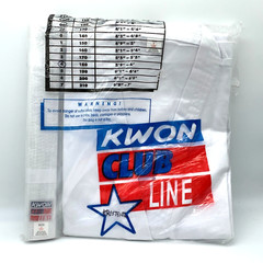 Kwon Club Line Uniform Size 4 180lbs 5’9″-6′ Martial Arts Karate Gi Dobok NEW