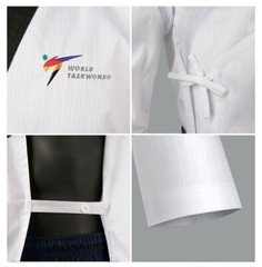 Male Mooto Taekwondo Poomsae Uniform Gi Dobok TKD TF Kukkiwon Approved New