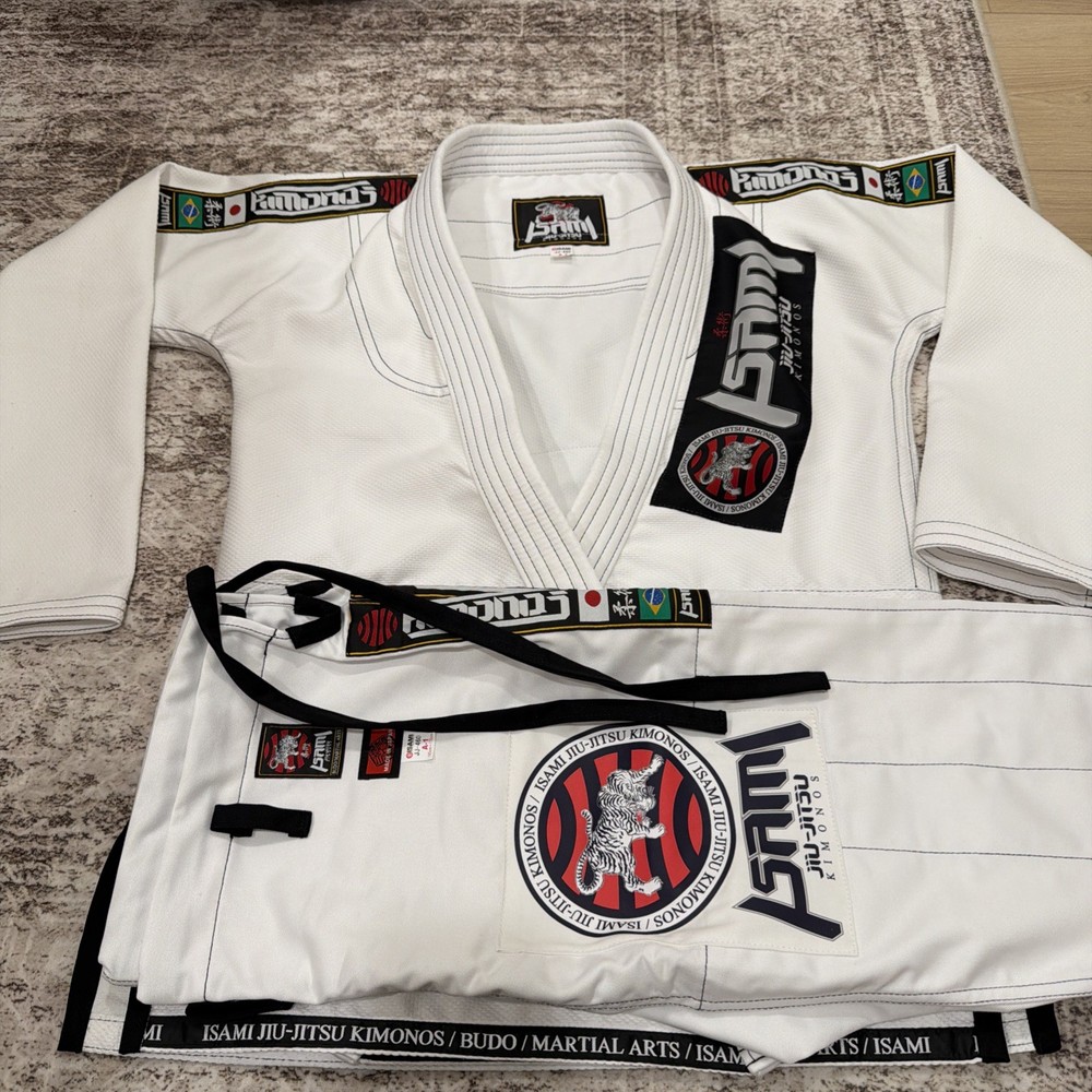 Isami JJ-460 Tora Jiu-Jitsu Gi A1 white gi
