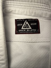 Gracie Brand Jiu-Jitsu Official Gi Top Only Uniform Adult JACKET ONLY