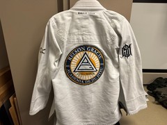 War Tribe Vision BJJ Jiu-Jitsu Gi With Relson Gracie Patch SIZE A1 USED