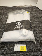 All American Martial Arts Supply White 8/220 Martial Arts Uniform
