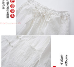 High Quality Chinese Kung Fu Linen Uniform Martial Arts Tai Chi Suit Wushu Suit