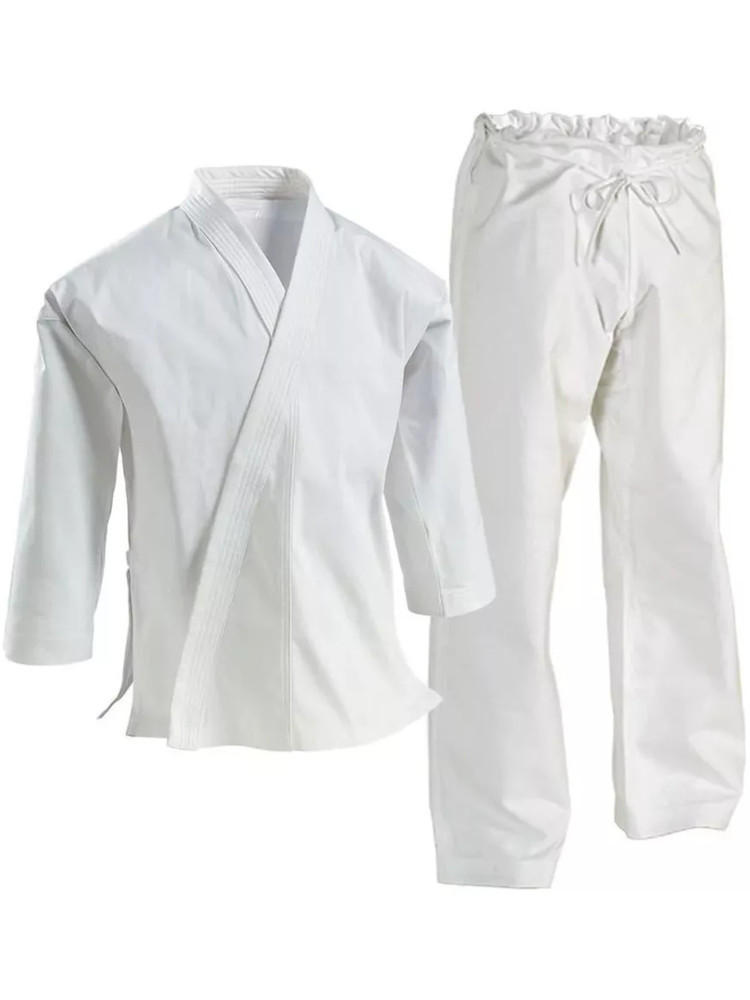 Thapur Sports Elite 14 oz Heavyweight Karate Uniform Gi – White – 100% Cotton