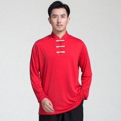 Milk Silk Martial Arts Tai Chi Shirt Blouses Chinese Kung Fu Wushu Uniform Tops