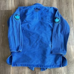 Kingz Brazilian Jiu Jitsu BJJ MMA Gi Size A1 Classic Blue Top Shirt Uniform