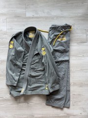 Grey Inverted Gear Jiu Jitsu Gi Size A3