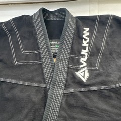 VULKAN Jiu Jitsu GI Pro Light Top FightWear Jacket Black Sz- A2 #2078