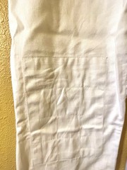 Youth Judo Gi White Cotton Uniform Set Jacket Pants Belt Size 1/150