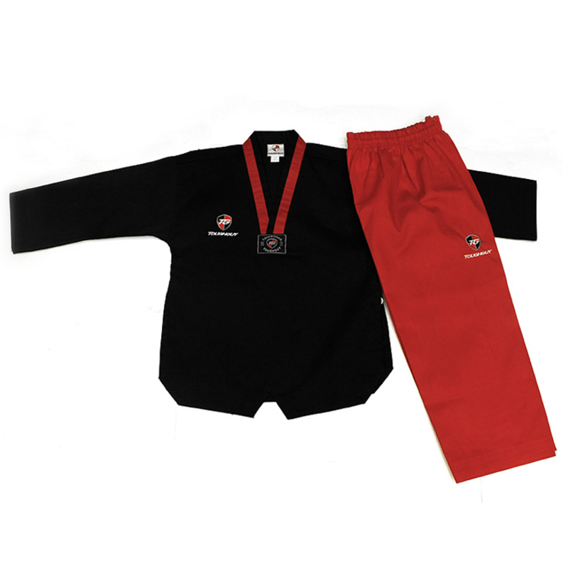Tae Kwon Art V Neck Uniform Dobok Gi Taekwondo Martial Arts TKD WTF KTA ATA New