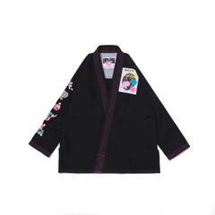 Albino And Preto Sanktuary BJJ Gi | Jiu-Jitsu 350/450 GSM Kimono