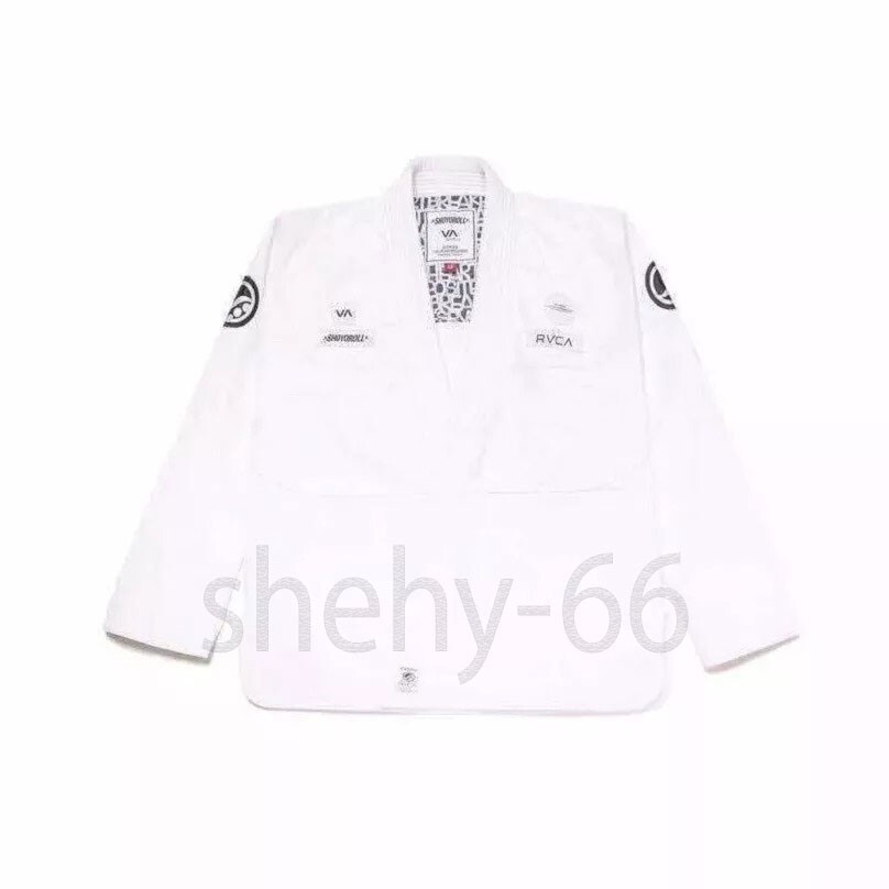 RVCA Shoyoroll Bjj Gi Jiu-Jitsu White Uniform Heartbreakers X Batch 115 with bag
