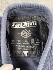 Tatami Estilo Jiu Jitsu Gi Jacket A0 Blue Premium 100% Cotton BJJ Uniform Top