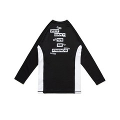 Albino and Preto A&P X WAR The Band Rash Guard LS & Fitted Short Bjj No Gi