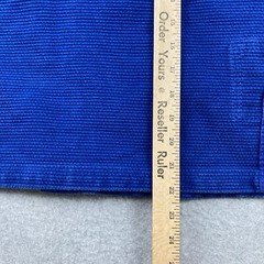 Koral Fight Co BJJ Gi Jacket Size M2 Blue Heavyweight Performance Utility Cotton
