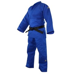 IJF Champion 3 Regular Fit with Gold Logo Judo Gi by Adidas (White or Blue)