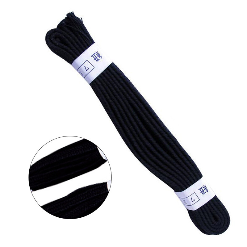 Regular standard 7 shaku Men Himo Navy blue strings 100% cotton rope Kendo Bogu