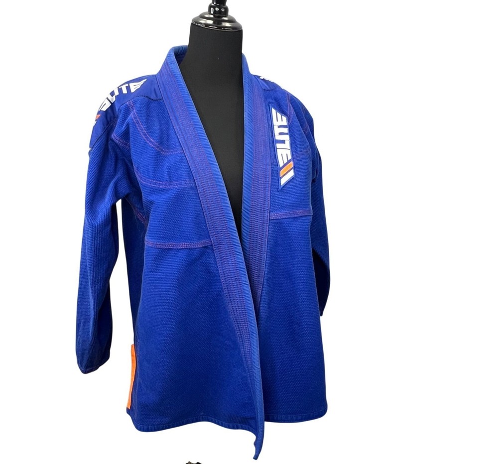 Elite Sports BJJ Gi Core Blue A2 Men Side Slits