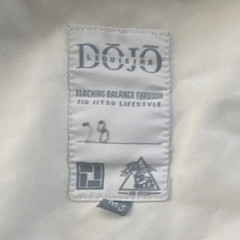 adidas Dojo Jiu-Jitsu Gi Pants White/Gray Stripes Adult Unisex Size M3