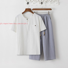 Men’s Chinese Suit Kung Fu Tai Chi Martial Arts Uniforms Casual Wing Chun Suits
