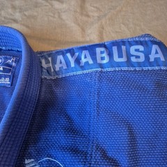 Hayabusa Keikogi Blue Jiu-Jitsu Gi A1 Martial Arts Uniform Top Only Size A1