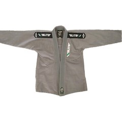 Elite Sports BJJ Gi Top A2 Gray Brazilian Jiu Jitsu MMA Combat Adult Retro 🥋