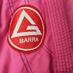 Gracie Barra Equipe F2 Womens Pink BJJ Gi Jacket Jiu Jitsu Kimono