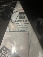 WKF APPROVED KATA GI – KAMINARI X – by SMAI – Size 3 – NEW (No Belt)