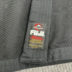 Fuji Kimono Gi Jacket Mens C2 Black Cotton Heavyweight Martial Arts BJJ Judo