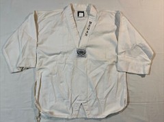 Martial Arts Taekwondo Karate Uniform & Belt Lot Youth Sizes 1 & 2 Midwest